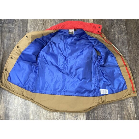 KAVU Chilliwack Vest Men’s Small Waxed Synthetic Retro Colorblock Puffer - Picture 4 of 11